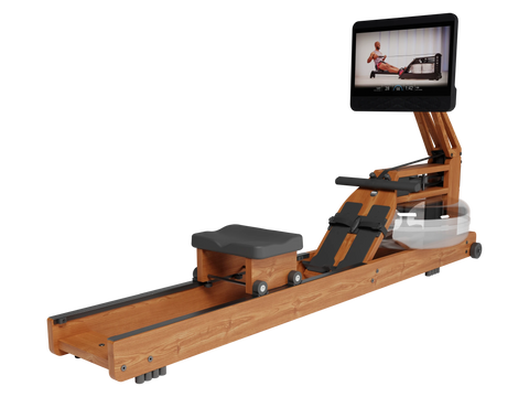 WaterRower Original Cherry#Performance Technology_CityRow Connect Touchscreen