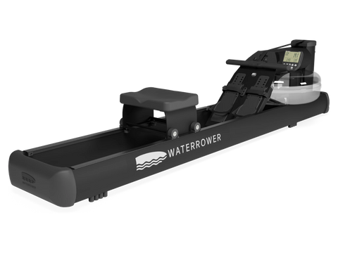 WaterRower Metallic#Metallic Finish_Black#Frame Height_LoRise#Performance Technology_S4 Bluetooth