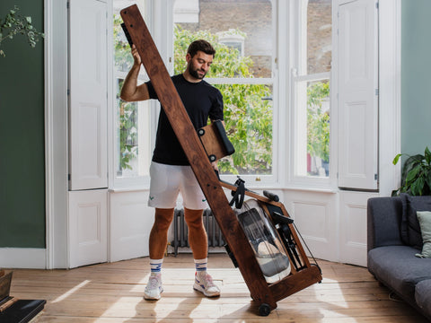 WaterRower Original Walnut#Performance Technology_S4 Bluetooth